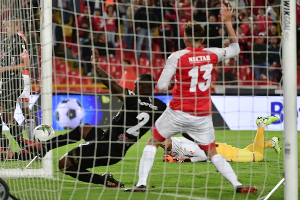 Santa Fe vs. América, goles y emociones en El Campín