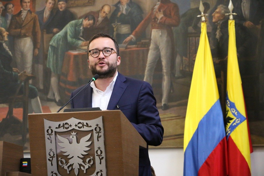 Andrés Barrios, concejal del Centro Democrático.