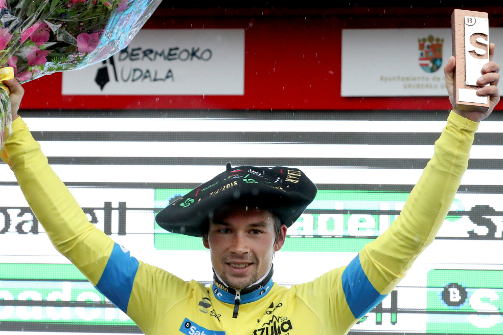 Nairo Quintana, quinto en el País Vasco. Primoz Roglic, campeón