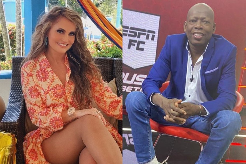 VIDEO: Así fue el divertido encuentro de Aura Cristina Geithner y el Tino Asprilla