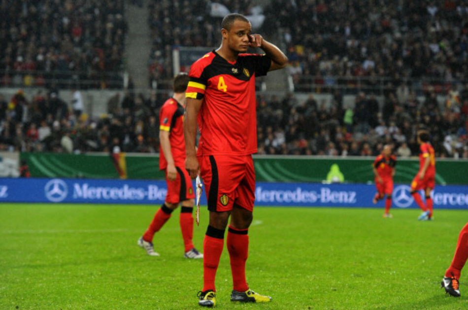 Bélgica no contará con Vincent Kompany para el partido contra Colombia