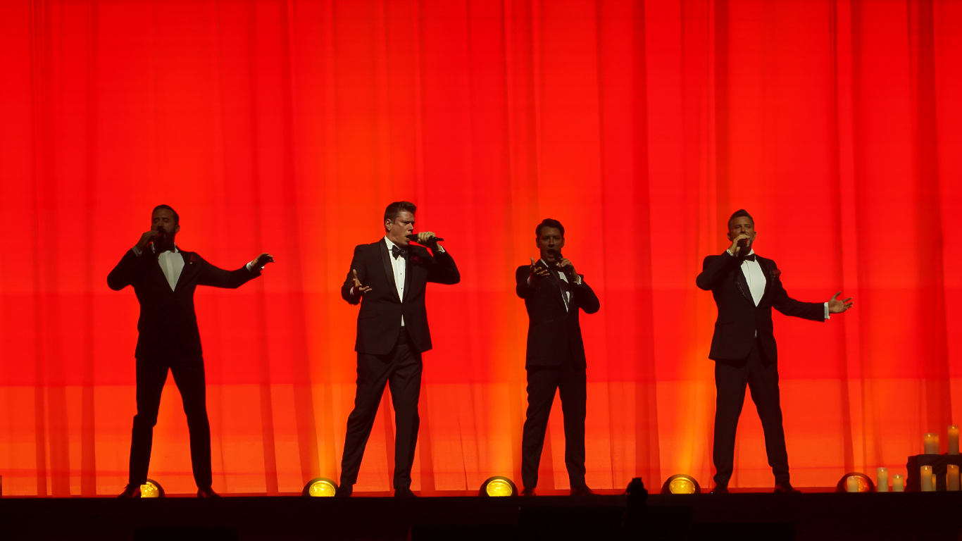 Concierto de Il Divo en Bogotá.