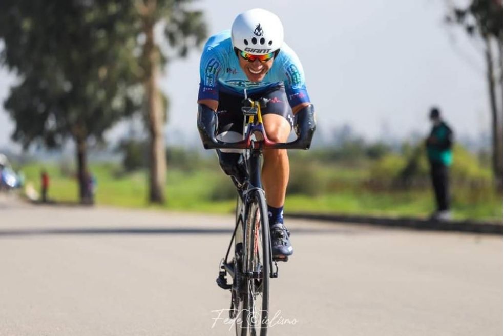 Juan José Florian, campeón nacional de Paraciclismo de ruta