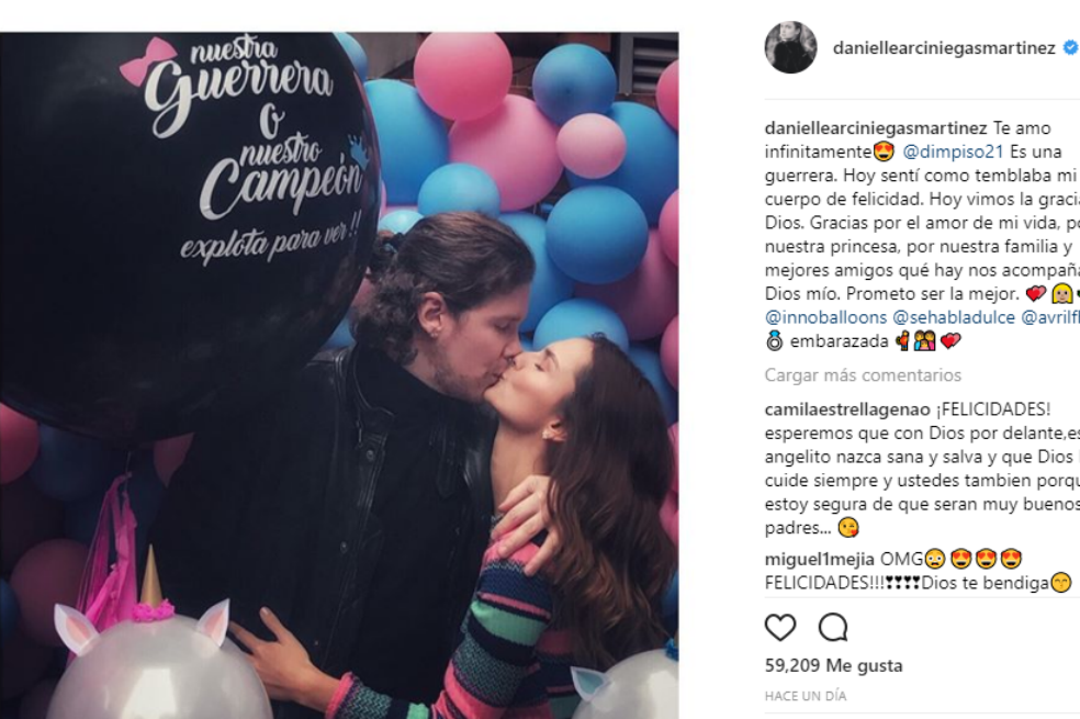 Dim, de Piso 21, revela sexo de su bebé y le propone matrimonio a su novia