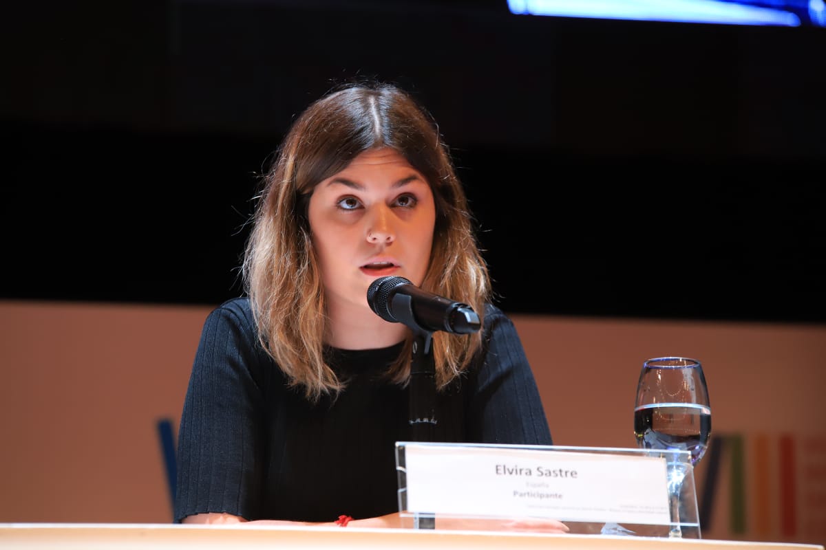 “El respeto a las letras en América Latina es mayúsculo”, dice la escritora Elvira Sastre