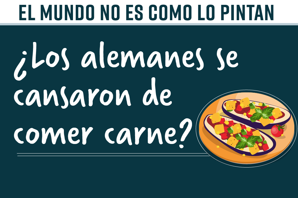 El mundo no es como lo pintan: ¿Los alemanes se cansaron de comer carne?