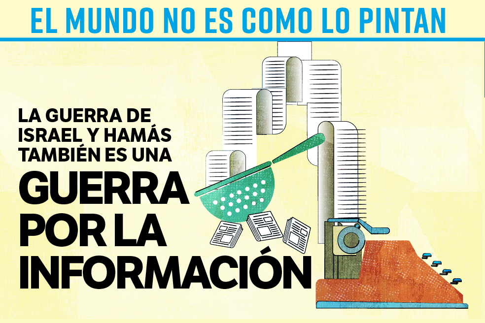 La guerra de Israel y Hamás también es una guerra contra la información falsa