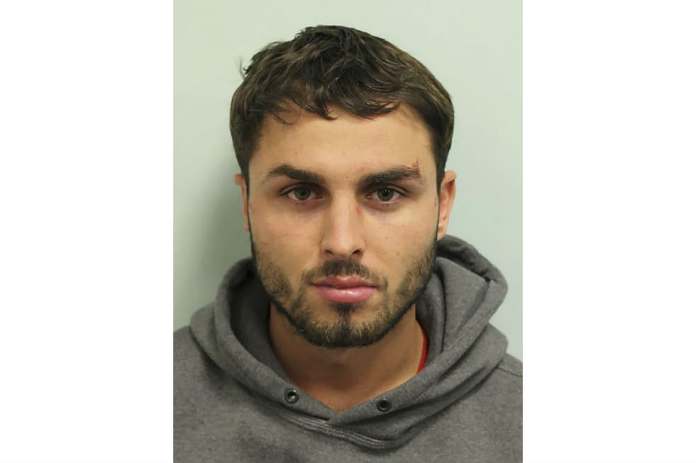 Arthur Collins, el atacante. 