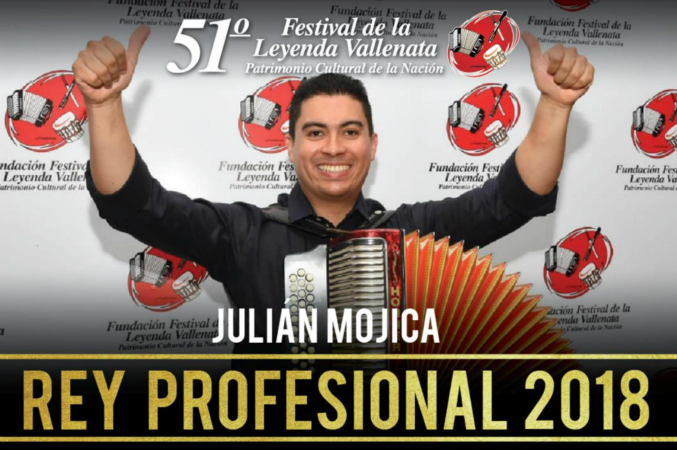 El boyacense Julián Ricardo Mojica Galvis, nuevo Rey Vallenato