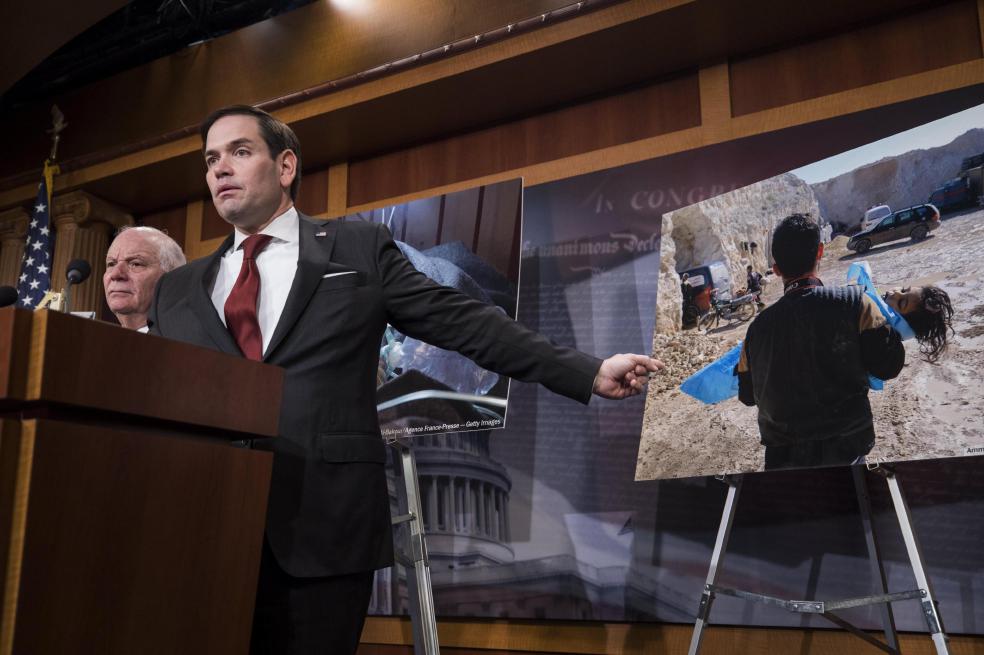Marco Rubio, el senador antichavista