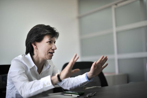 La senadora de la Alianza Verde, Claudia López. / Óscar Pérez - El Espectador