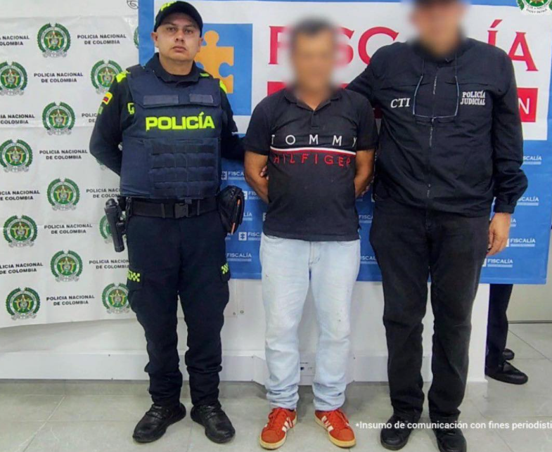 Capturan a hombre que habría abusado a ocho integrantes de su familia en Tolima y Bogotá