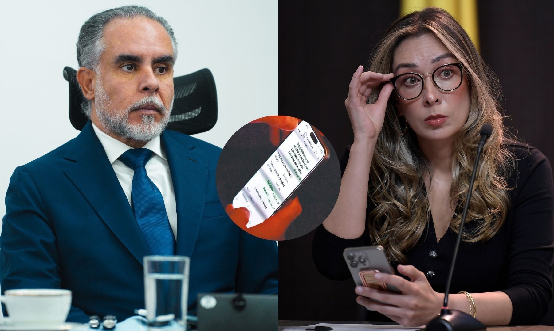 “Qué vaina no poder saludarte como antes”: el chat entre Benedetti y Miranda