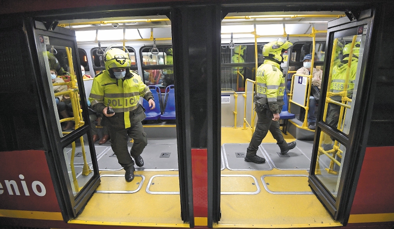 Así ha evolucionado la cifra de delitos en Transmilenio