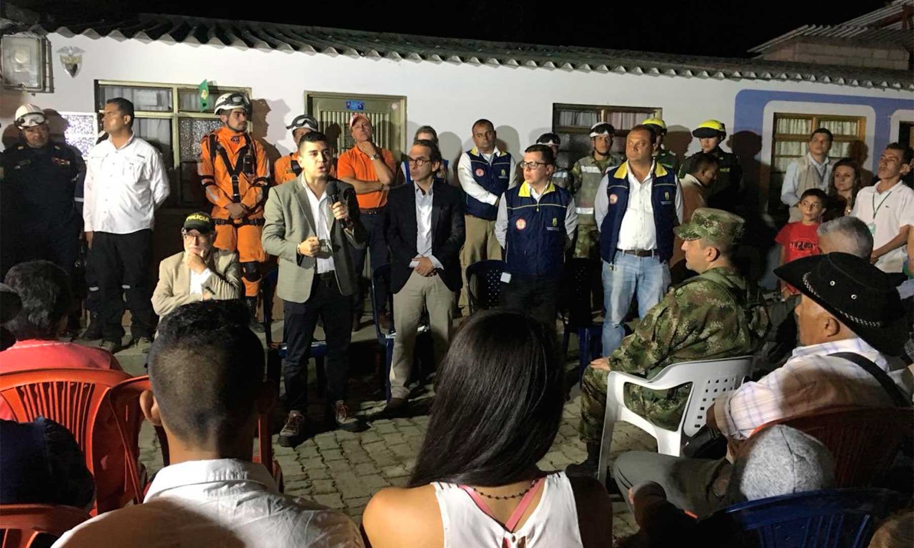 Gobierno entregará 26 casas a familias afectadas por tragedia en Marquetalia