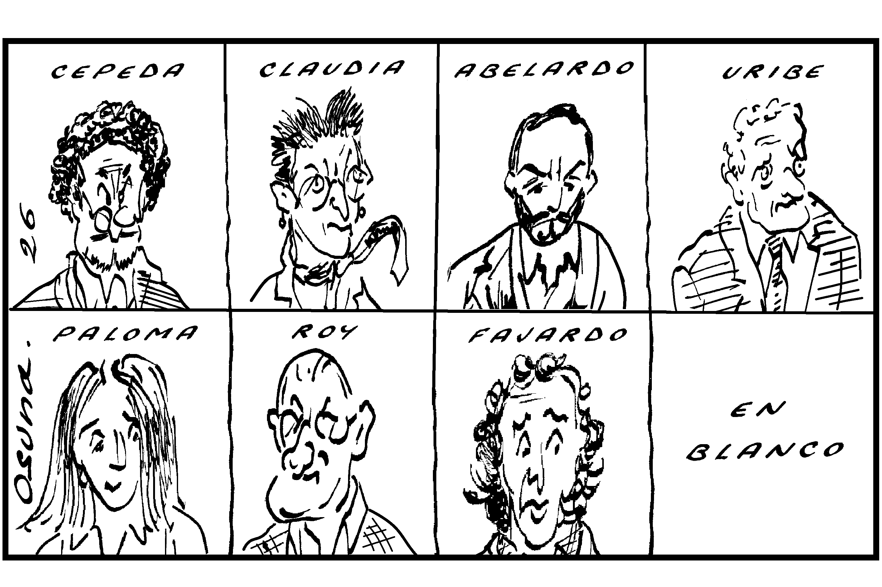 Convocados, entre otros, a la primera vuelta