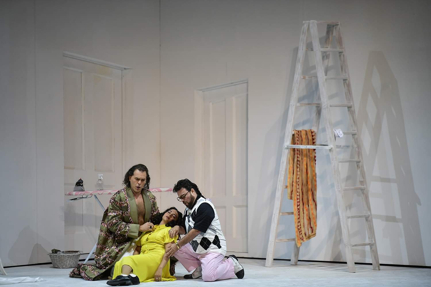 Estreno de la nueva versión de la ópera "Las bodas de Fígaro", en el Teatro Mayor Julio Mario Santo Domingo