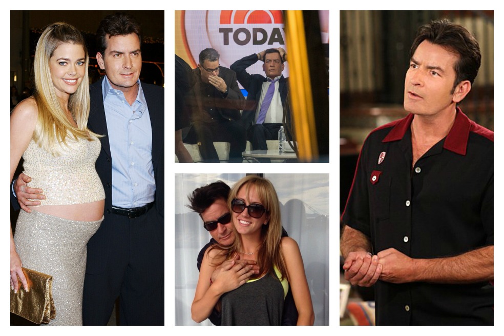 Breve repaso por la vida de Charlie Sheen