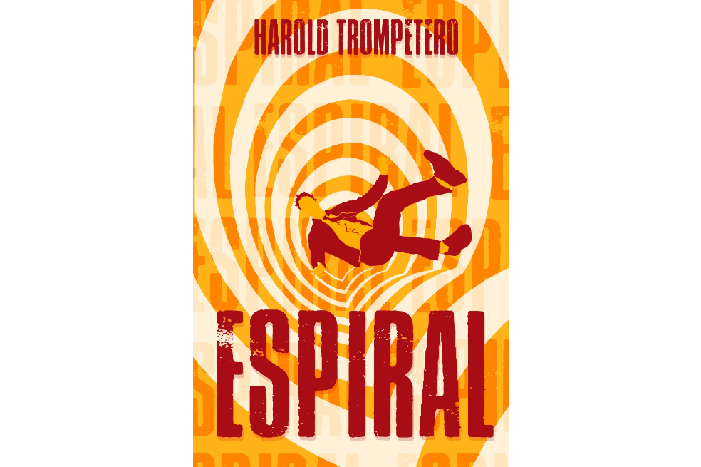 "Espiral" es la segunda novela de Harold Trompetero.