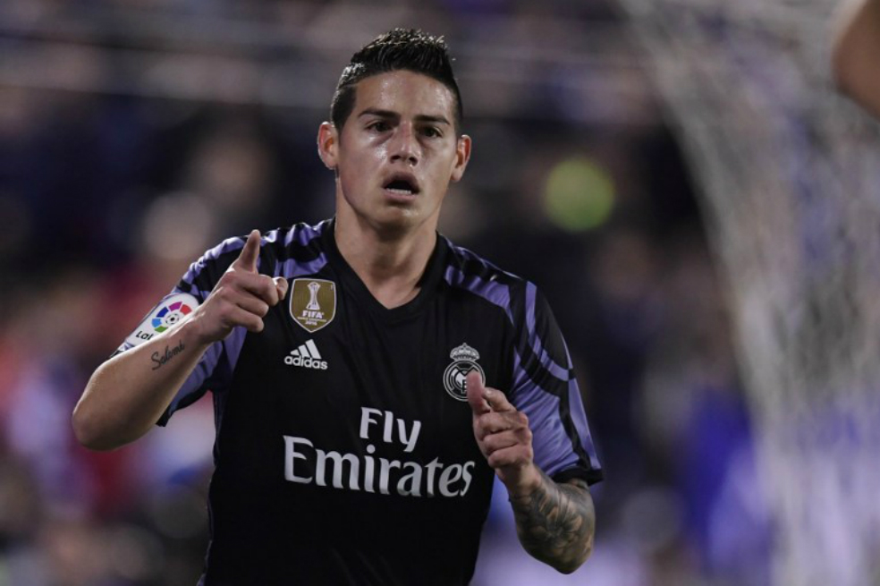 James, convocado para el juego contra el Sporting Gijón