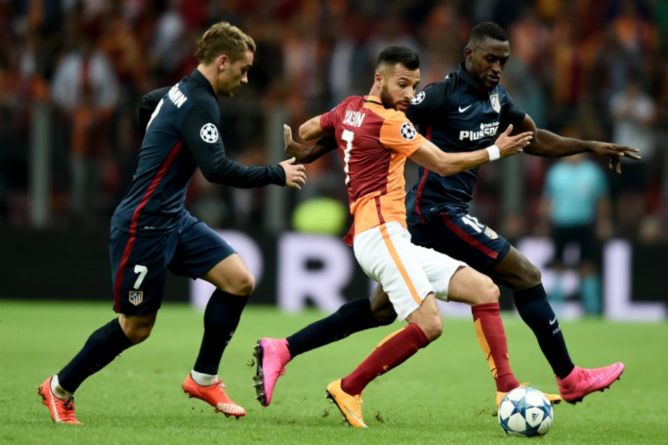 Jackson fue titular en la victoria de Atlético 2-0 sobre Galatasaray