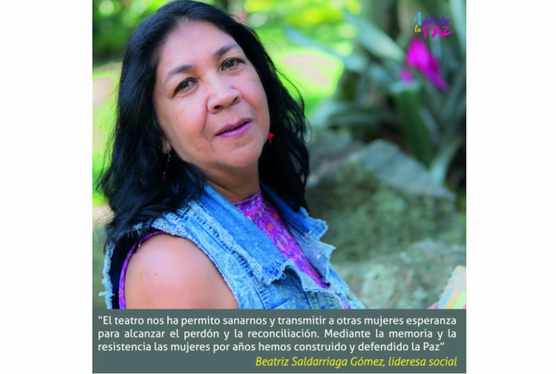 Las mujeres que llaman ¡A defender la paz!