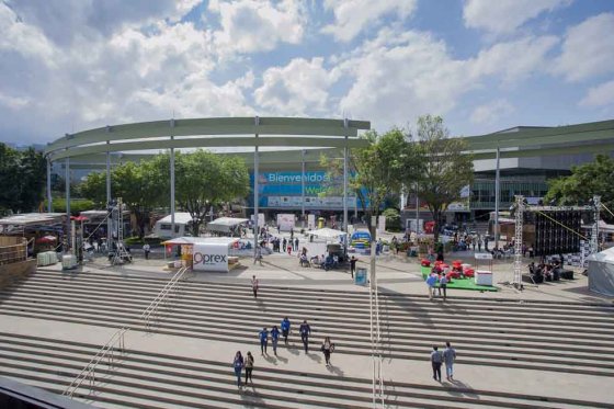 En ocho hectáreas, Plaza Mayor realiza anualmente más de 2.000 eventos nacionales e internacionales. / Luis Benavides