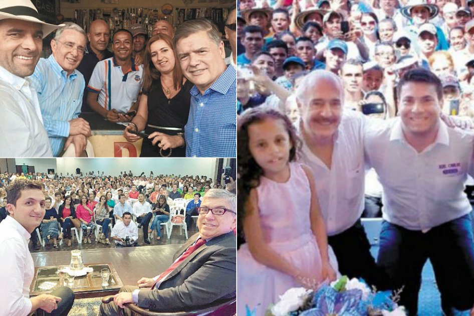 Expresidentes en campaña