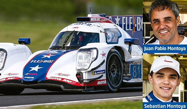 Juan Pablo Montoya y su hijo Sebastián correrán juntos en las 12 Horas de Sebring