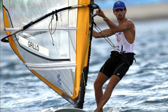Santiago Grillo, windsurfista colombiano. / Archivo