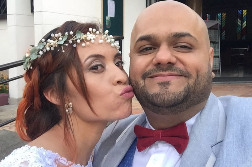 Chicho Arias de ‘Masterchef Celebrity, presentó a su esposa, Leidy Franco