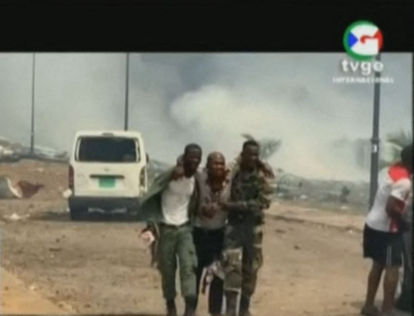 Al menos 30 muertos dejan explosiones en un campo militar en Guinea Ecuatorial