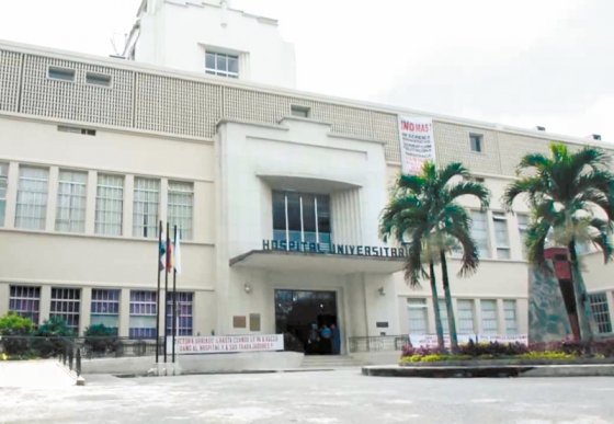 Estudiantes adelantan marcha en Cali por crisis del Hospital Universitario del Valle