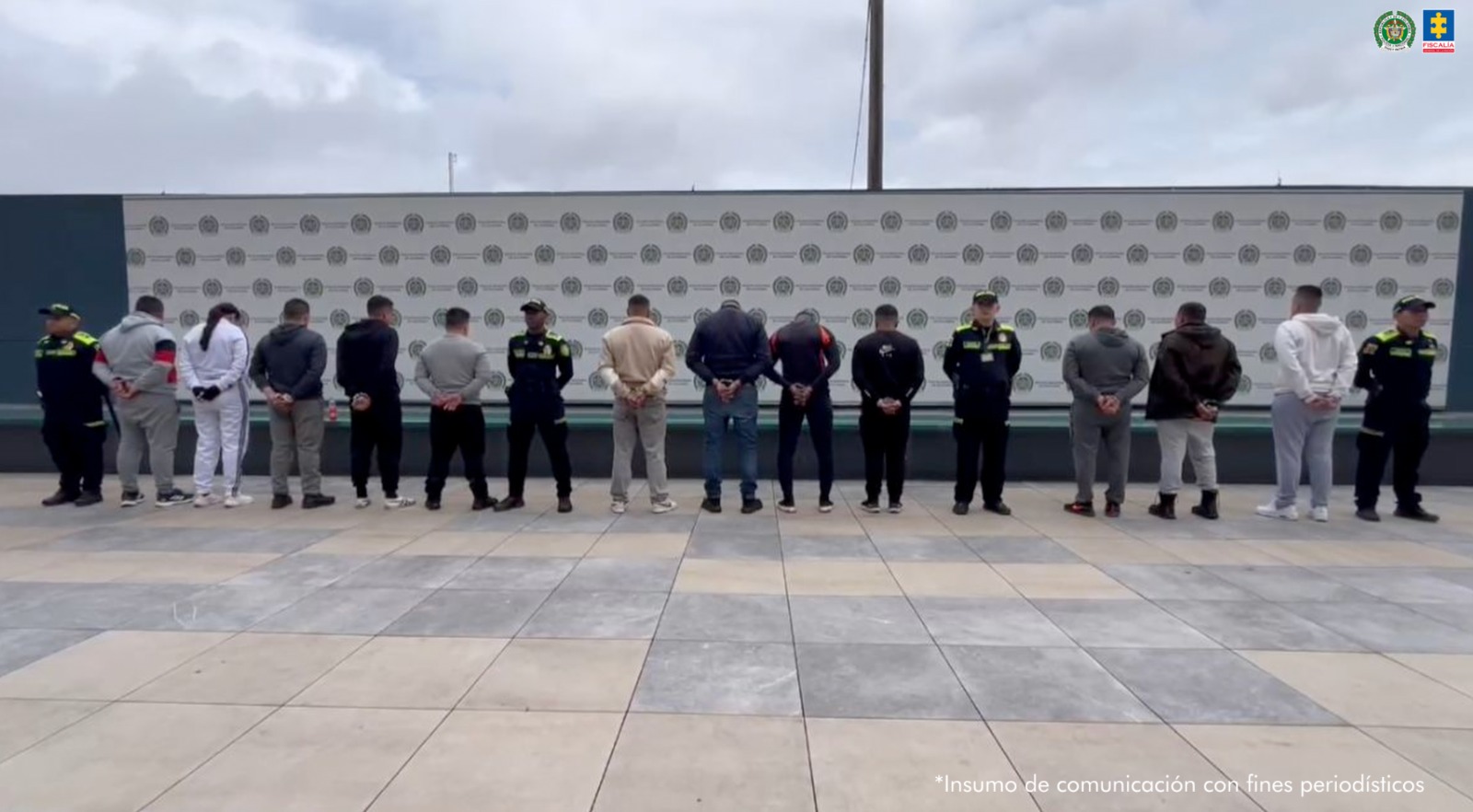 A la cárcel 12 policías por estar involucrados en presuntos actos de corrupción