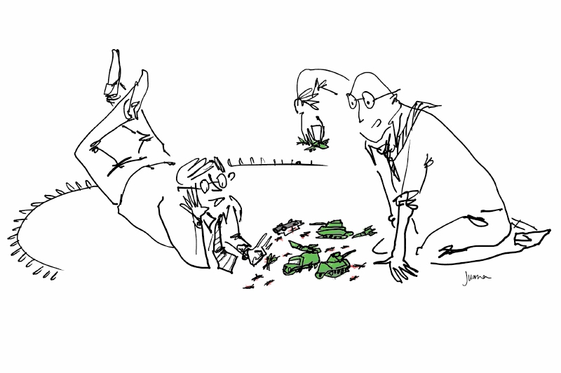 “Casual Casualties”, ilustración publicada el 3 de octubre en relación al plebiscito por la paz en Colombia.