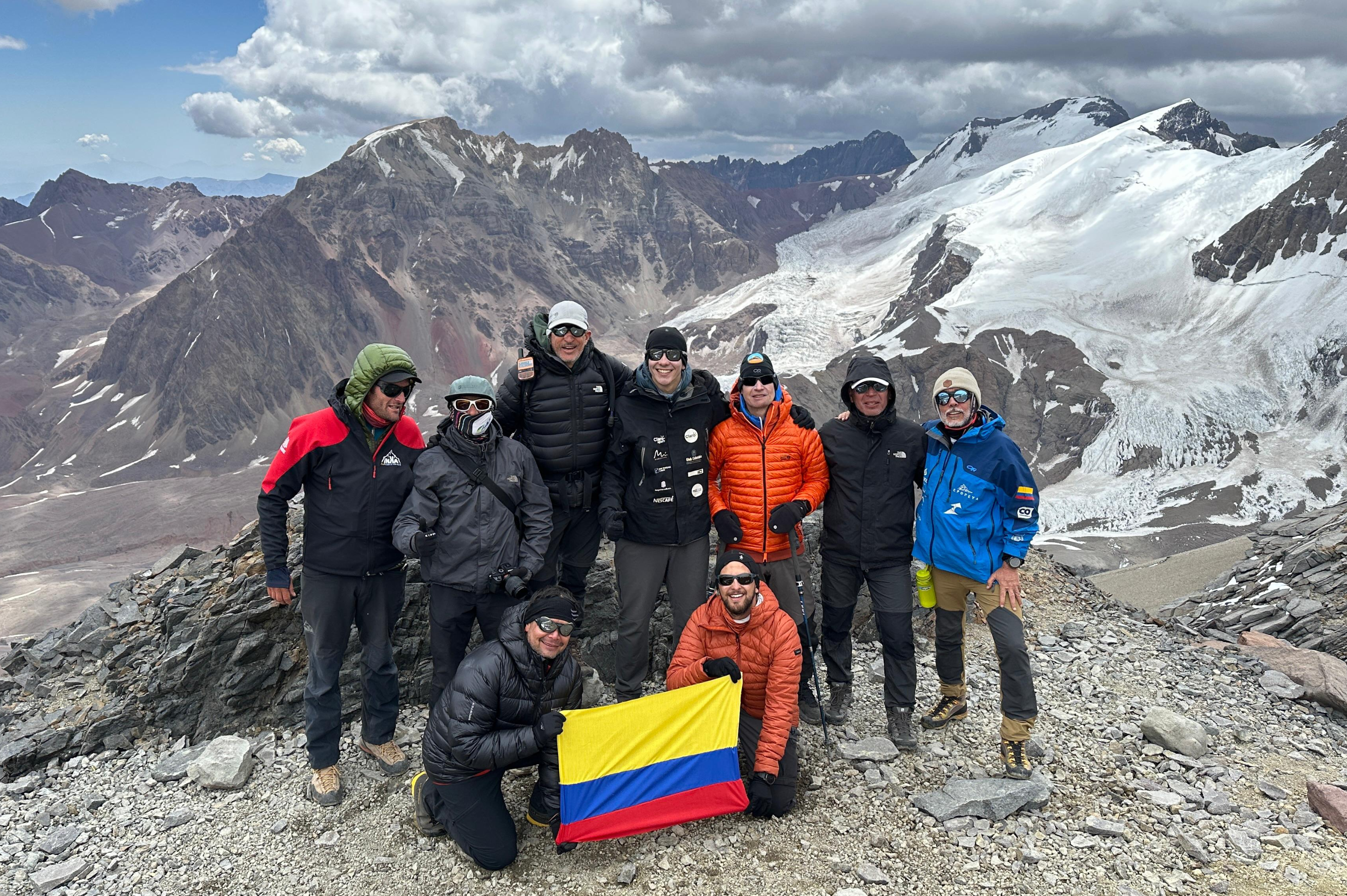 La Expedición Andina en el Monte Aconcagua.