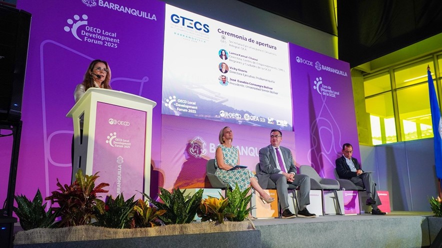 Barranquilla es plataforma global del desarrollo local con el Foro OCDE