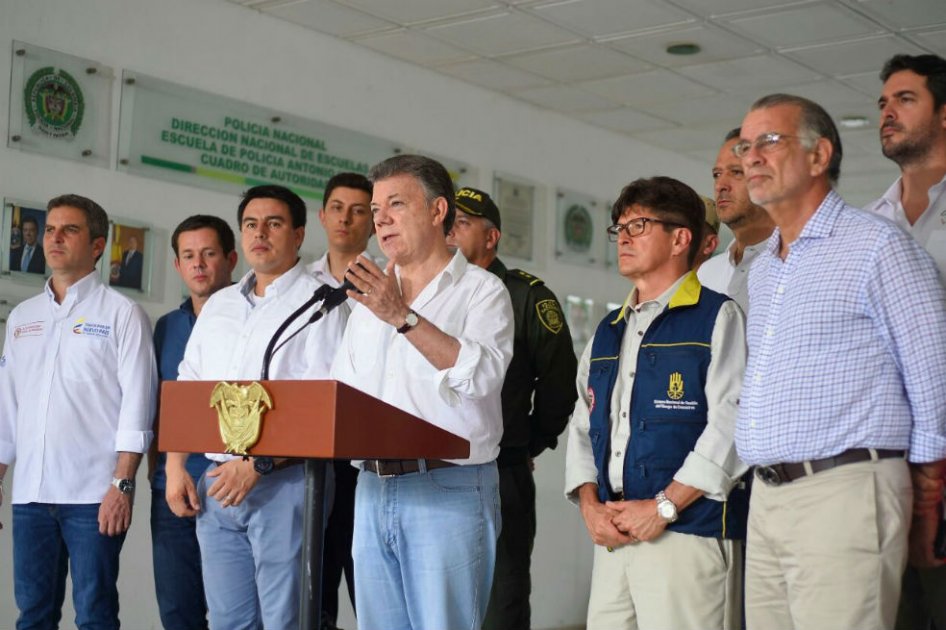 «Hasta que no vea a Odín Sánchez sano y salvo no habrá negociación con el ELN»: Santos