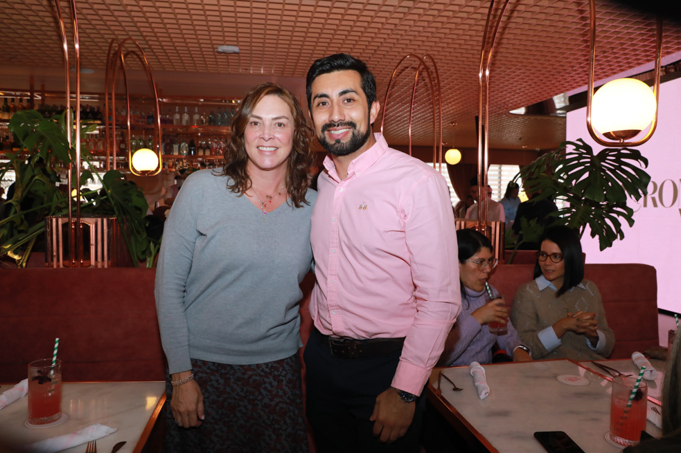 Allison Salebe y Omar Leon