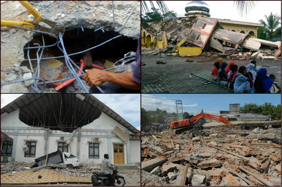 Imágenes del catastrófico terremoto en Indonesia que deja cerca de 100 muertos