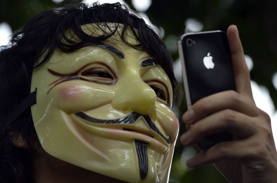 Miembro de Anonymous