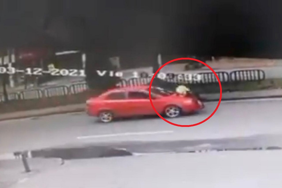 En video: conductor atropelló a un policía de tránsito en el sur de Bogotá
