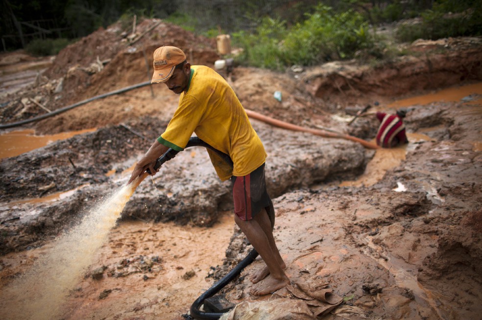 Fiebre de oro en Venezuela
