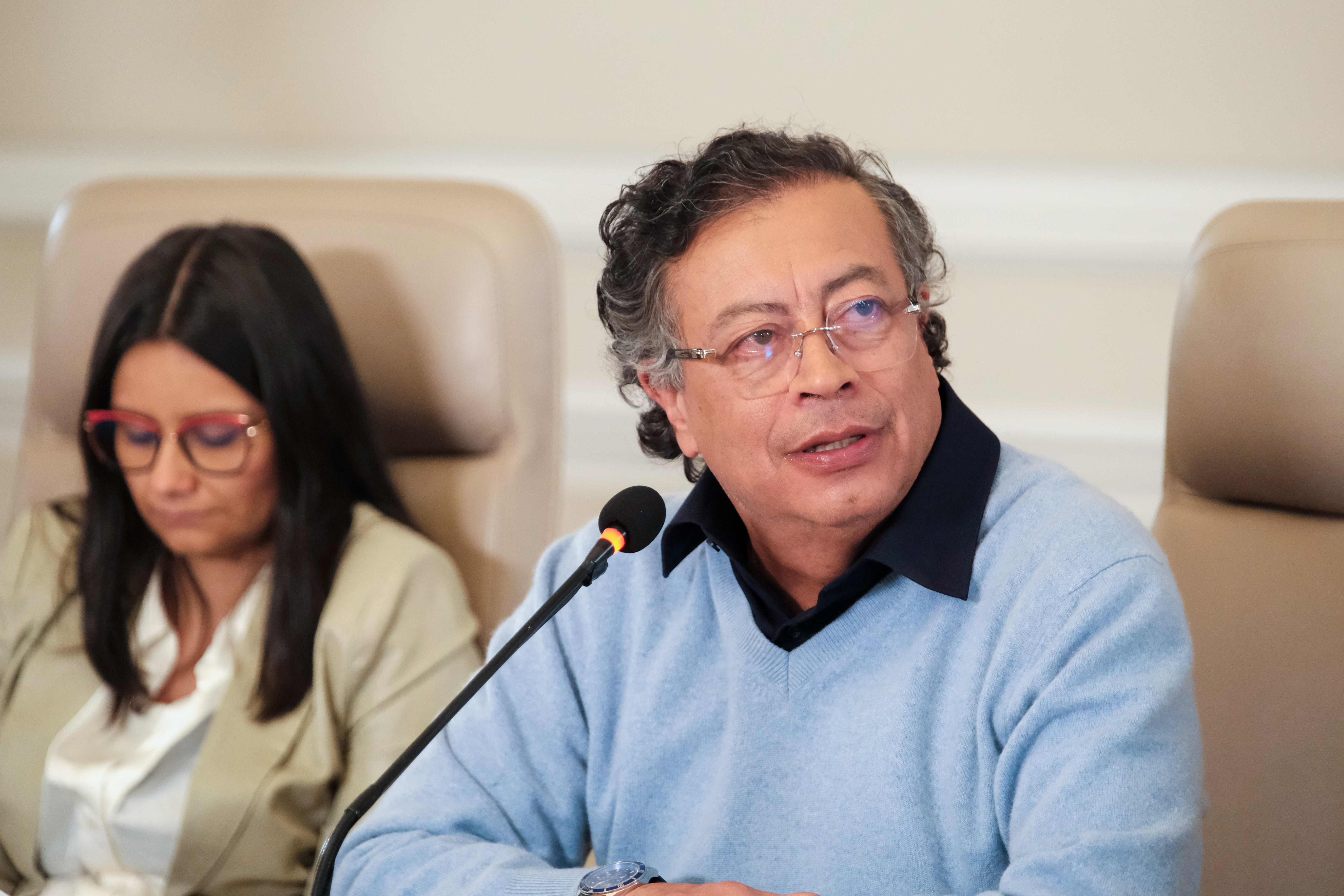 Petro celebró dato de inflación y criticó al Banco de la República: “Frena la economía”