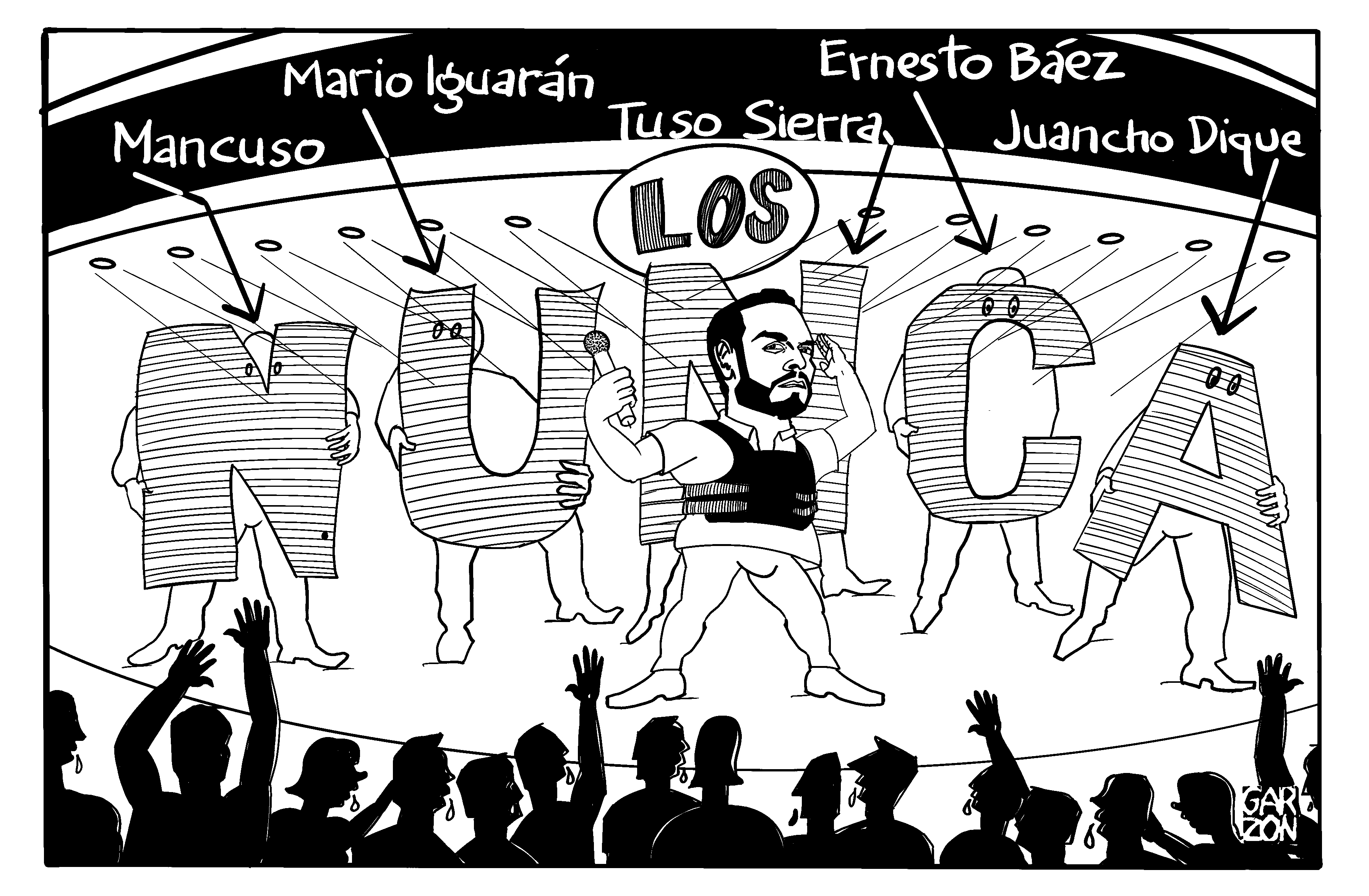 Cartones de Garzón: Los de siempre