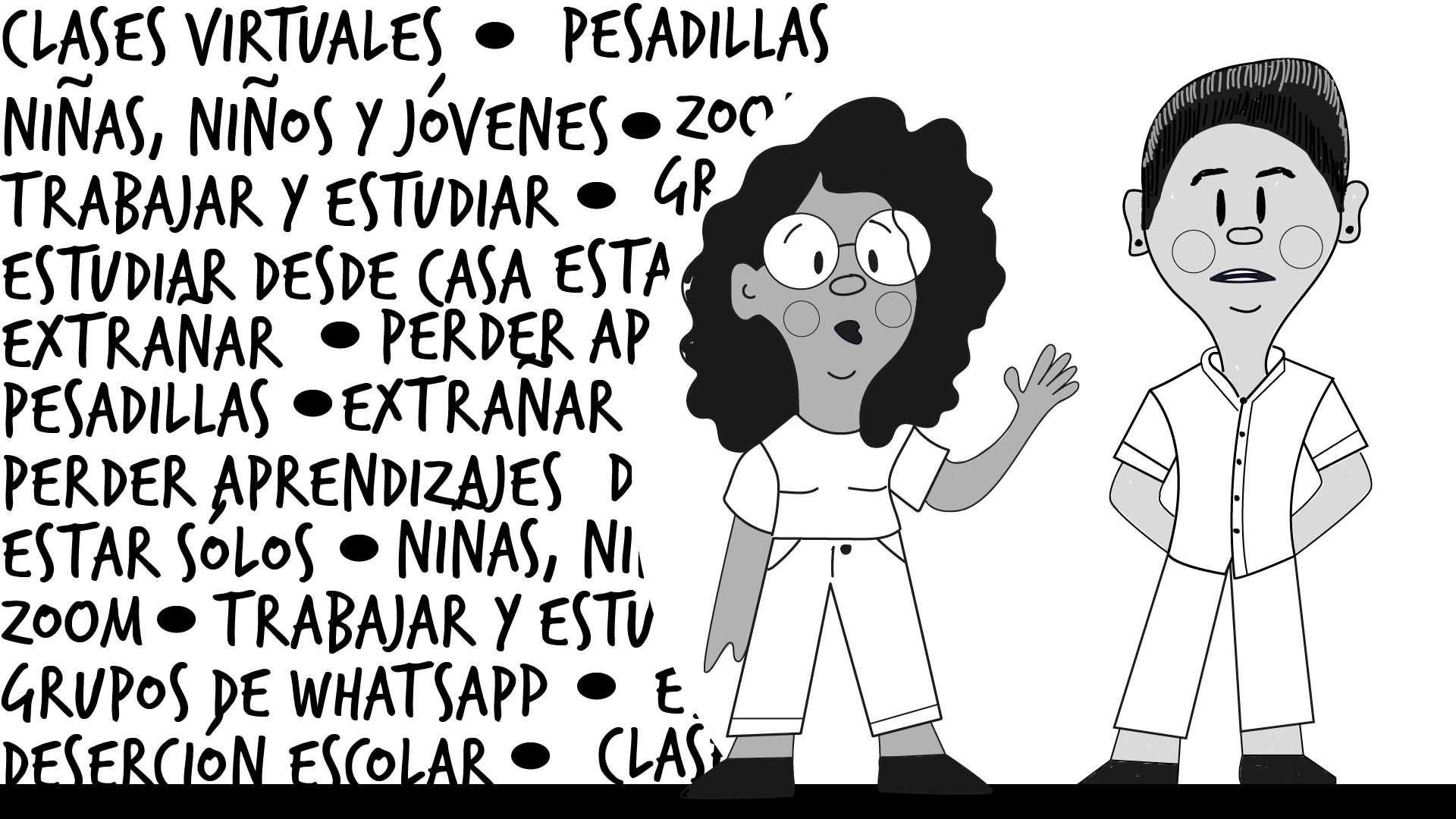 Un año sin colegios