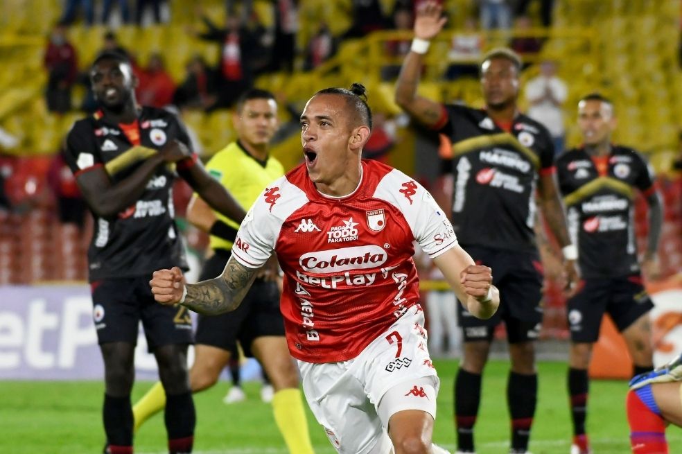 Santa Fe rugió en el Campín: goleó a Deportivo Pasto por la Copa BetPlay