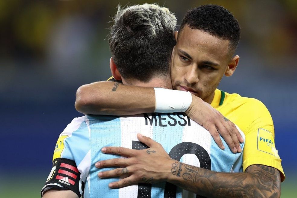 Neymar: “Si yo no estuviera y tampoco Brasil, hincharía por Messi y por Argentina”