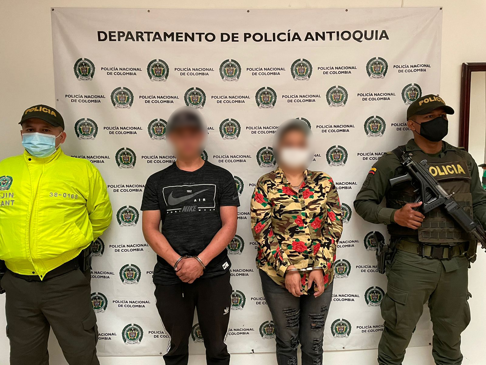 Dos capturados y dos muertos por el ataque a policías en Frontino, Antioquia