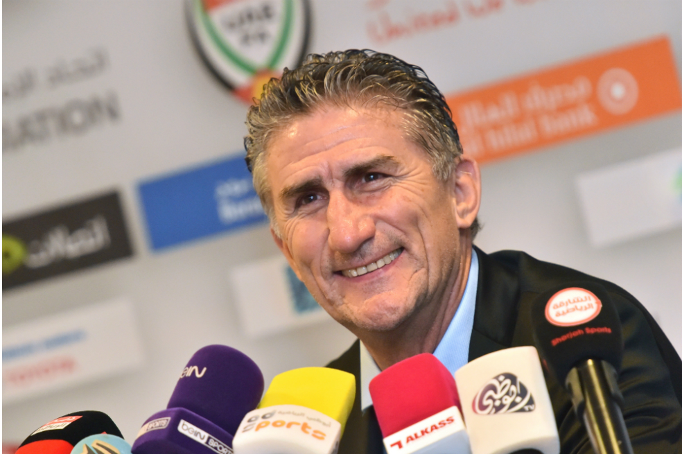 Edgardo Bauza fue presentado como nuevo seleccionador de Emiratos Árabes Unidos